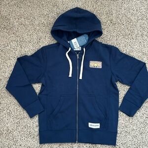 Life is Good zip up hoodie